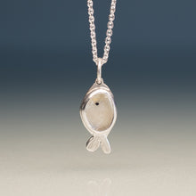Load image into Gallery viewer, Cape May Diamond Fish Necklace