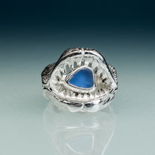 Load image into Gallery viewer, Sea Glass Jaws Ring - Shark Teeth Ring