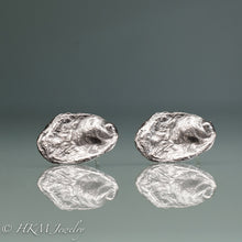 Load image into Gallery viewer, oyster seed stud earrings by hali maclaren of hkm jewelry