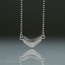 Load image into Gallery viewer, aetobatus narinari - Eagle Ray mouth plate fossil necklace by hkm jewelry