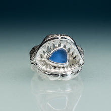 Load image into Gallery viewer, Sea Glass Jaws Ring - Shark Teeth Ring