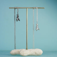 Load image into Gallery viewer, Cast Silver NJ Coral Necklace