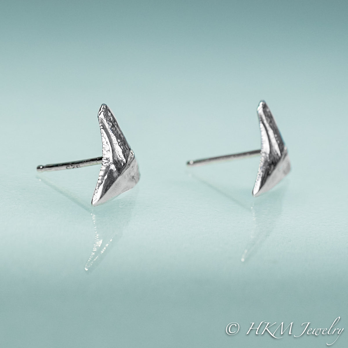 Sterling Silver Spike Stud Earrings