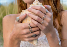 Load image into Gallery viewer, Lifesaver Ring Band - Silver and Gold Kisby Ring