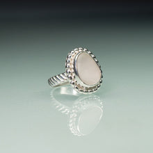 Load image into Gallery viewer, Chubby Beaded Cape May Diamond Beach Pebble Ring