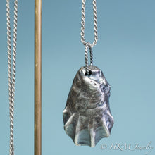 Load image into Gallery viewer, Oyster Pearl Necklace - Cast Seashell With Freshwater Pearl