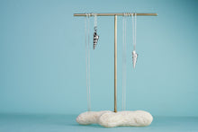 Load image into Gallery viewer, Silver Turret Shell Necklace - Cast Seashell Charm