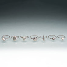 Load image into Gallery viewer, Cast Silver Seashell Ring - Choose Your Shell