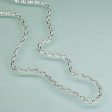 Load image into Gallery viewer, 4mm anchor chain in sterling silver
