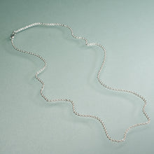 Load image into Gallery viewer, sterling silver cable chain made in the USA
