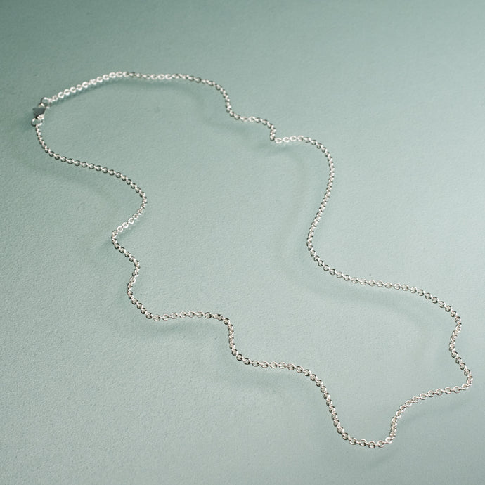 sterling silver cable chain made in the USA