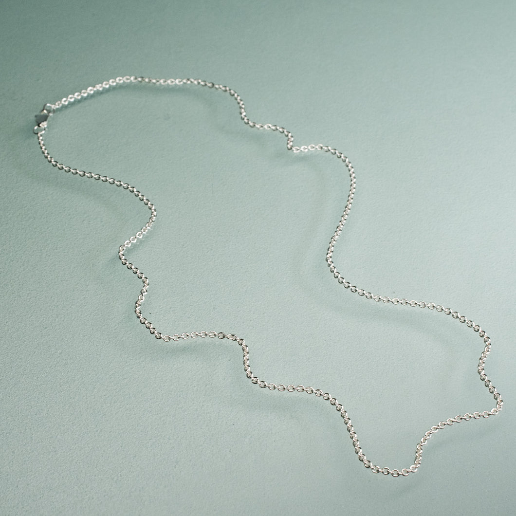 sterling silver cable chain made in the USA