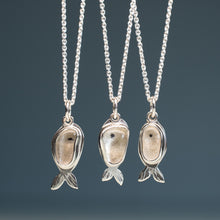 Load image into Gallery viewer, Cape May Diamond Fish Necklace
