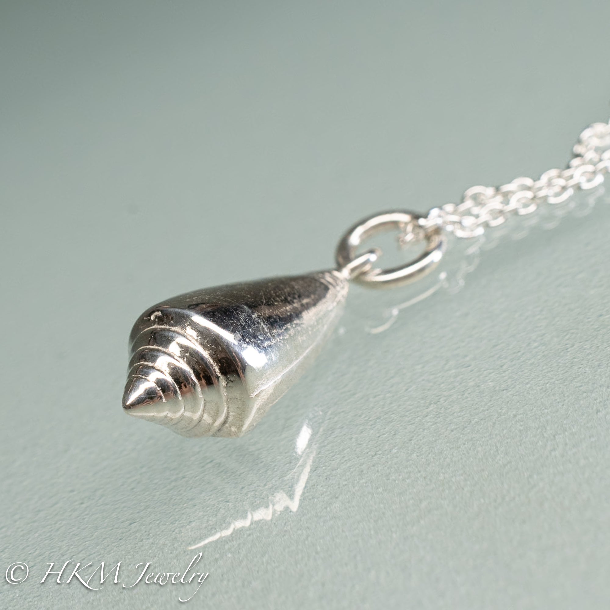 Snail Charm Sterling Silver Antiqued Finish Snail Charm Sterling Silver Antiqued Finish