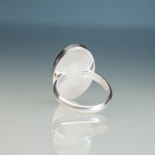 Load image into Gallery viewer, Bezel Set Oval Fluorite Ring
