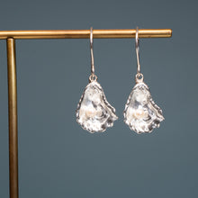 Load image into Gallery viewer, Oyster With A Pearl Earrings - Kitten's Paw Dangles
