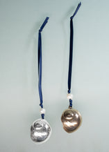 Load image into Gallery viewer, Cast Silver or Bronze Moon Snail Shell Ornament
