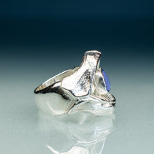 Load image into Gallery viewer, Sea Glass Jaws Ring - Shark Teeth Ring
