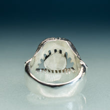Load image into Gallery viewer, Sea Glass Jaws Ring - Shark Teeth Ring
