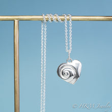 Load image into Gallery viewer, Heart of the Sea moon snail necklace by hkm jewelry
