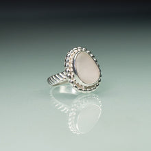 Load image into Gallery viewer, Chubby Beaded Cape May Diamond Beach Pebble Ring
