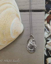 Load image into Gallery viewer, Oyster Seed  Necklace - Solid Cast Shell
