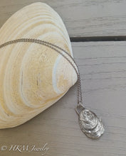 Load image into Gallery viewer, Oyster Seed  Necklace - Solid Cast Shell
